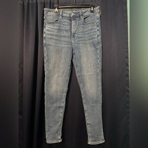 American Eagle Super High Waisted Jeggings 12 Short
